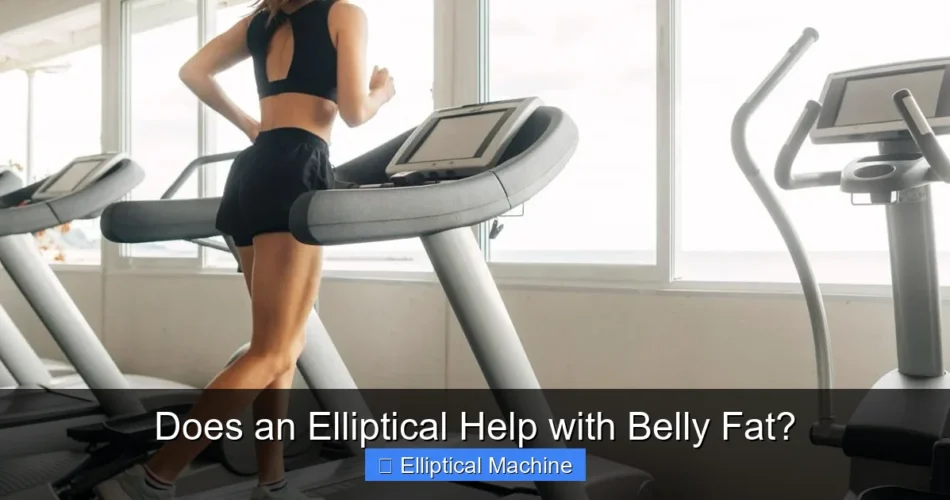 Does an Elliptical Help with Belly Fat?