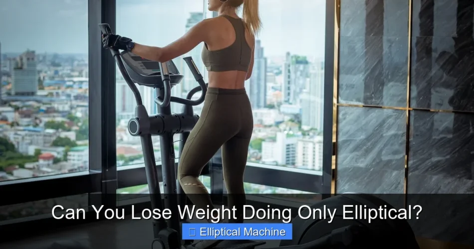 Can You Lose Weight Doing Only Elliptical?