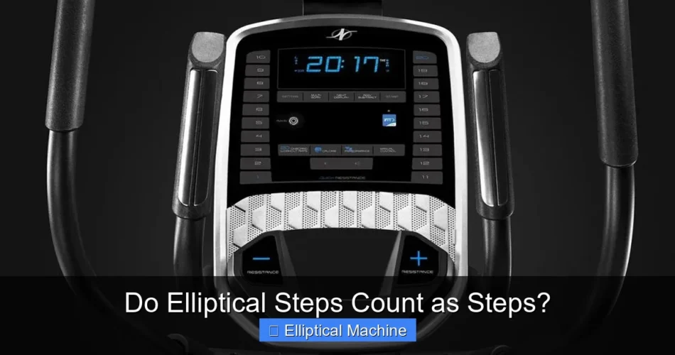 Do Elliptical Steps Count as Steps?