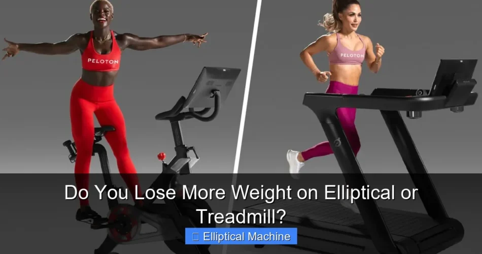 Do You Lose More Weight on Elliptical or Treadmill?