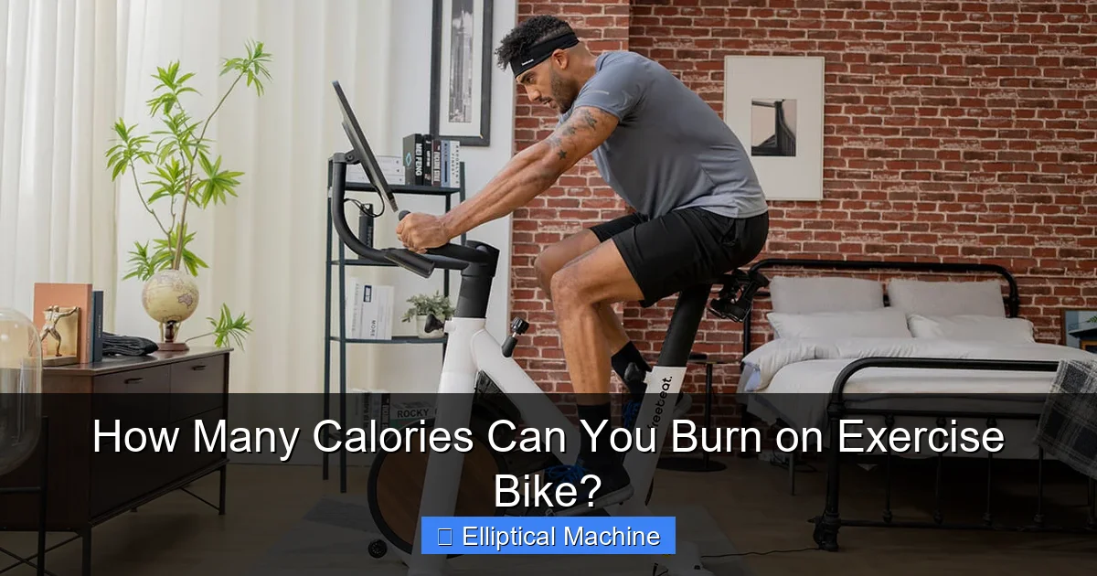 How Many Calories Can You Burn on Exercise Bike? - ellipticalking.com