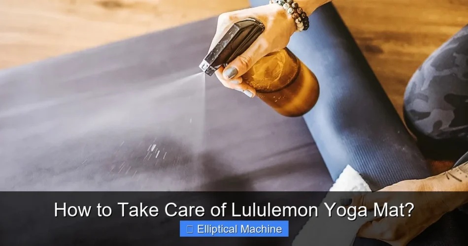 How to Take Care of Lululemon Yoga Mat?