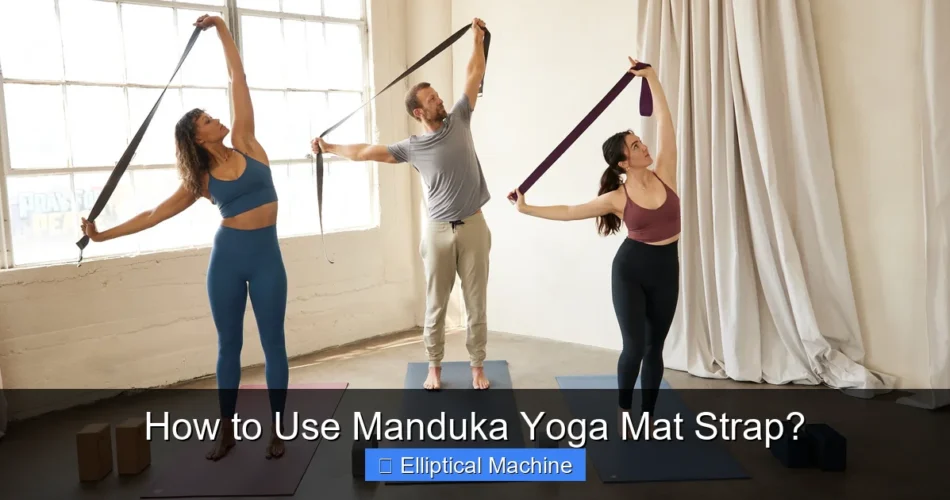 How to Use Manduka Yoga Mat Strap?