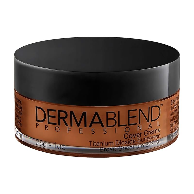Dermablend Cover Crème Full Coverage Foundation Makeup, Hydrating Cream Conceale...