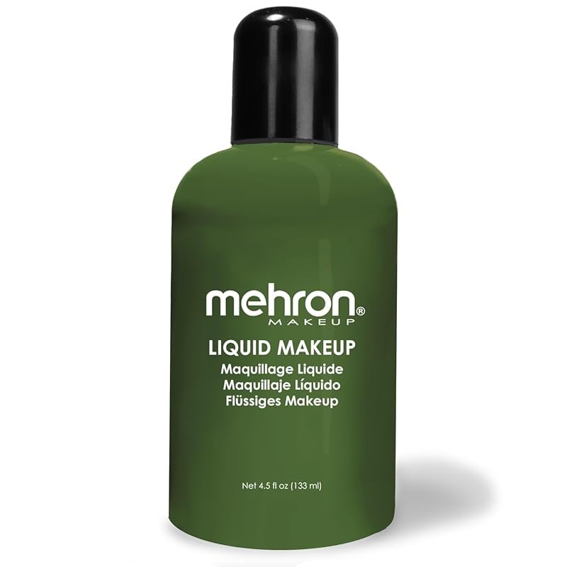 Mehron Makeup Liquid Makeup | Face Paint and Body Paint Perfect for Halloween, C...