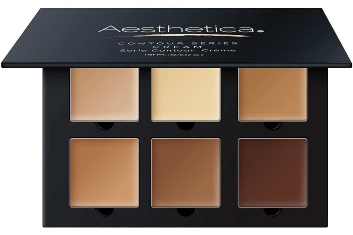 Aesthetica Cosmetics Vegan & Cruelty-Free Cream Contour and Highlighting Makeup ...