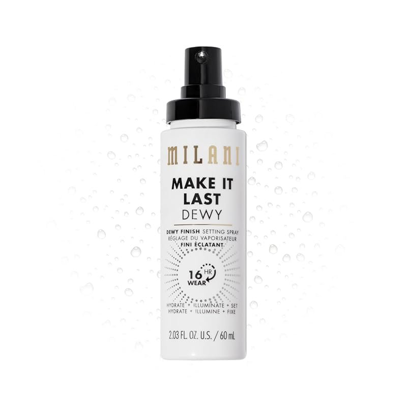 Milani Make It Last Dewy Finish Setting Spray and Moisturizing Face Primer