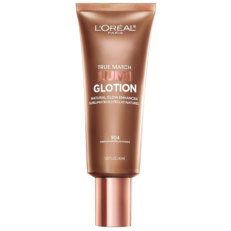 L'Oreal Paris True Match Lumi Glotion Bronzing Drops for a Deep, Natural Sun-Kis...