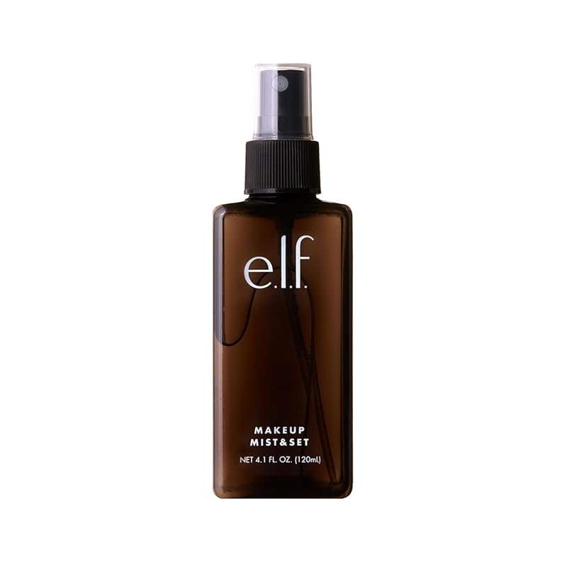e.l.f. Body Makeup Setting Spray, Lightweight & Long-Lasting with Aloe, Green Te...