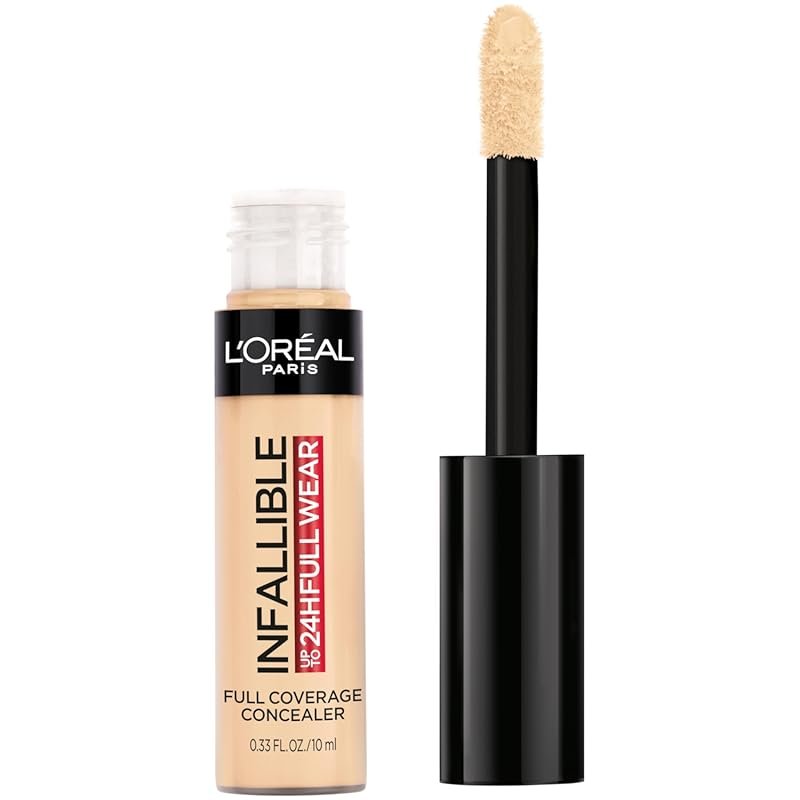 L'Oreal Paris Full Coverage Waterproof Matte Concealer: Ideal for Face and Body ...