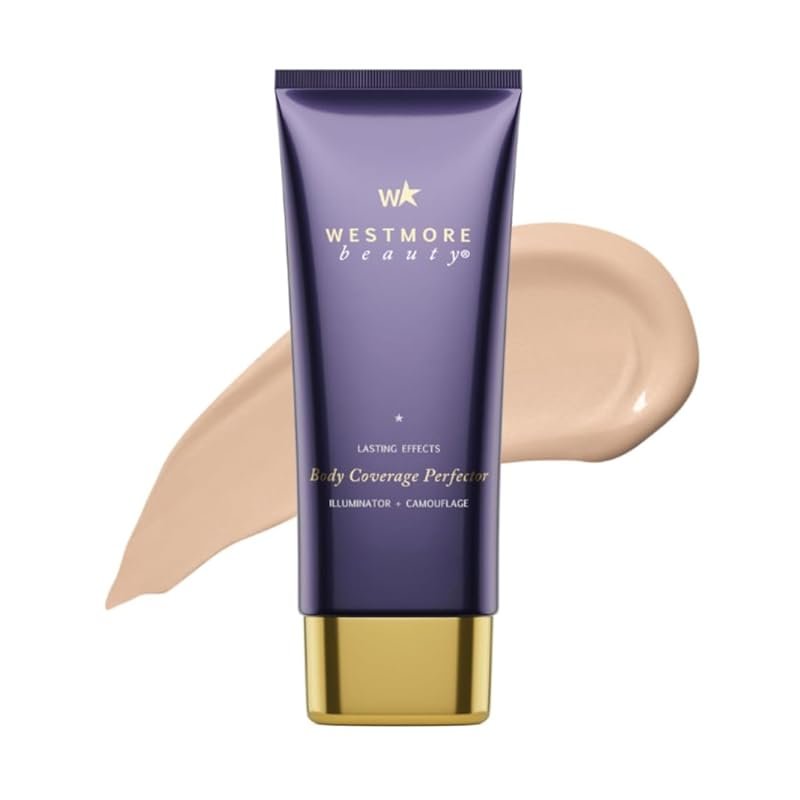 Westmore Beauty Waterproof Body Makeup offers Full Coverage for Legs and Tattoos...