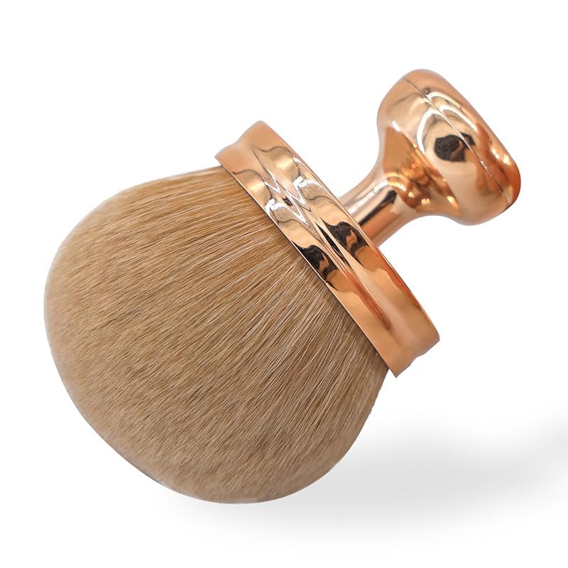 Large Kabuki Body Makeup Brush for Self Tan Back, Tanner & Bronzer