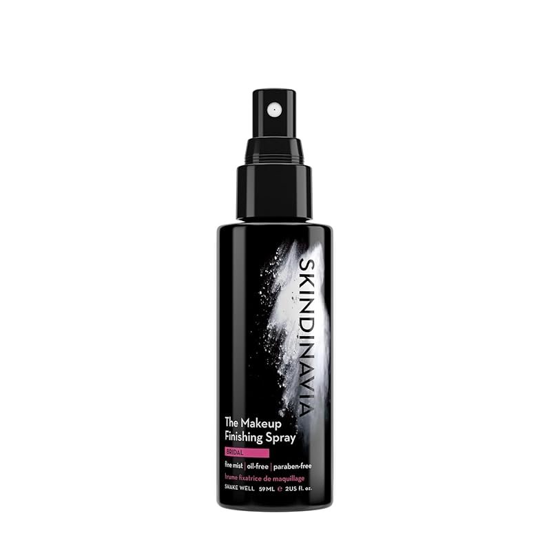 Skindinavia Bridal Makeup Setting Spray for All-Day, Long-Lasting, Waterproof an...