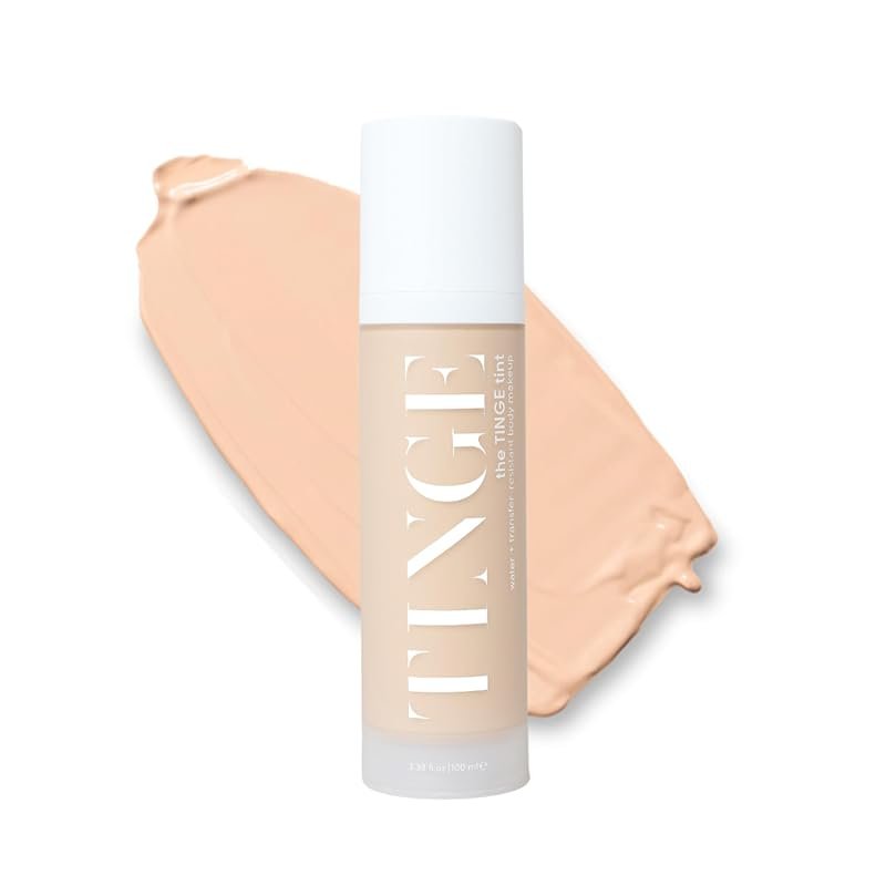 Tinge Body Makeup: Medium Coverage Semi Matte Cream with Hyaluronic Acid, Water ...