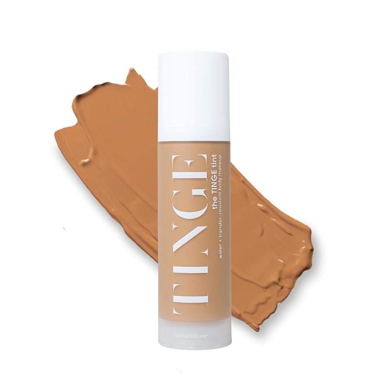 Tinge Body Makeup: Water and Transfer Resistant Medium Coverage Foundation, Bron...