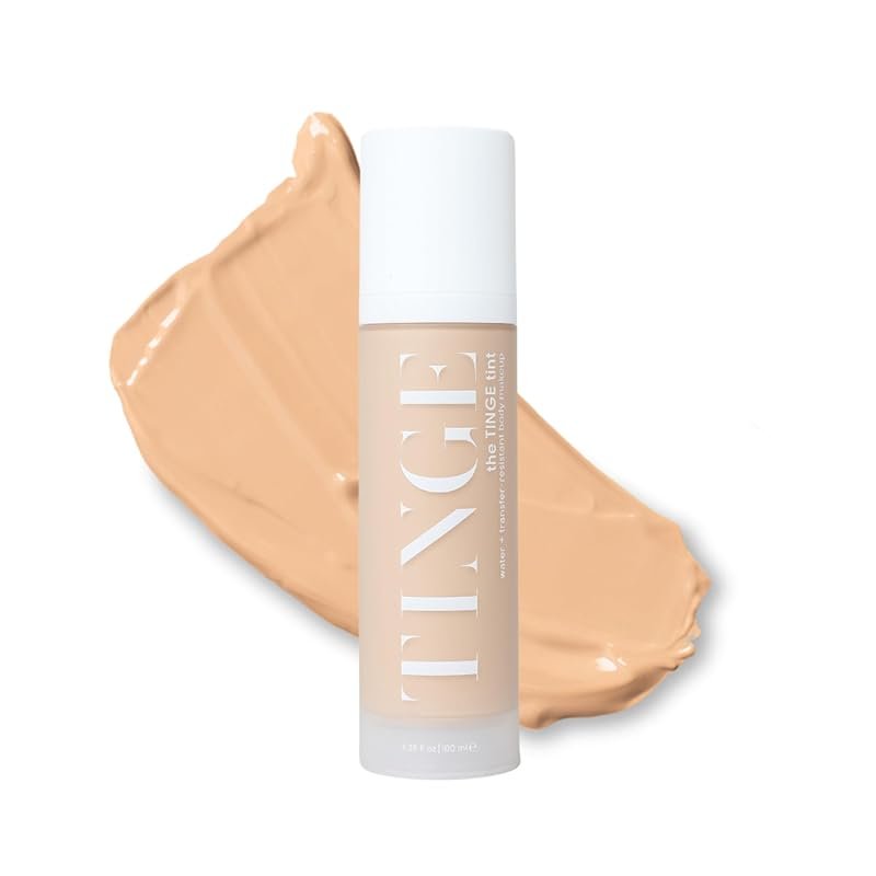 Tinge Tint Body Makeup: Waterproof, Transfer-Resistant Medium Coverage Body Foun...