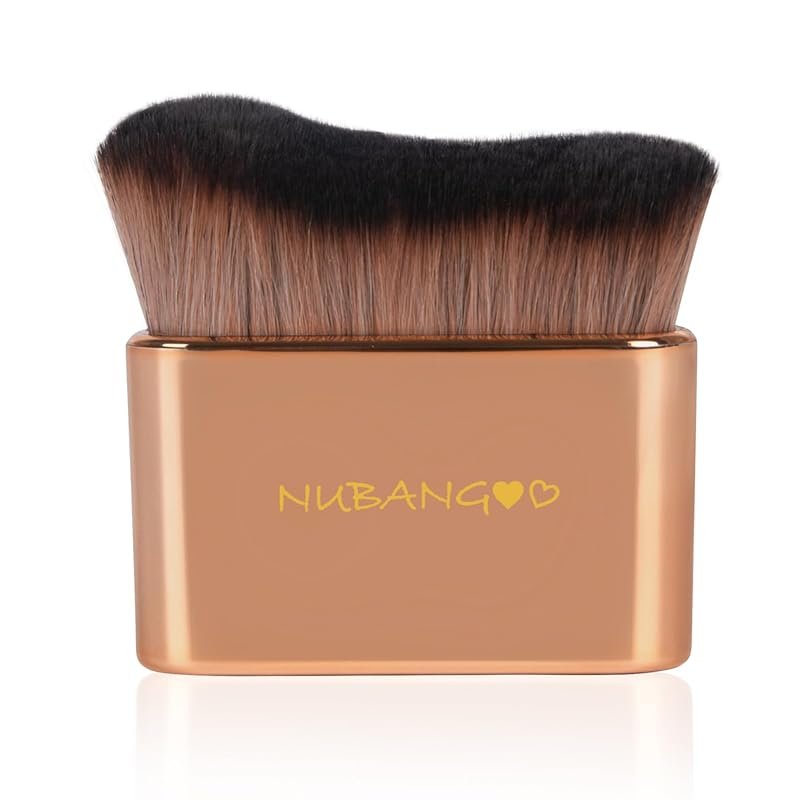 Kabuki Foundation and Self Tanner Body Makeup Brush for Creams, Powders, Liquids