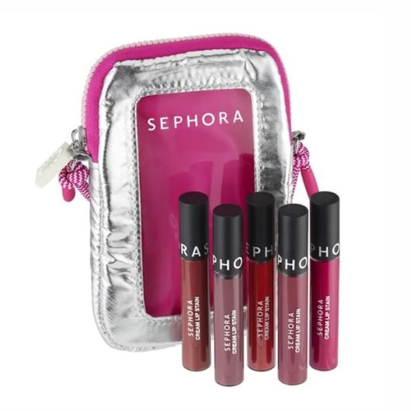 Sephora Moving Lights Collection: Five Vibrant Cream Lip Stain Shades for a Flaw...