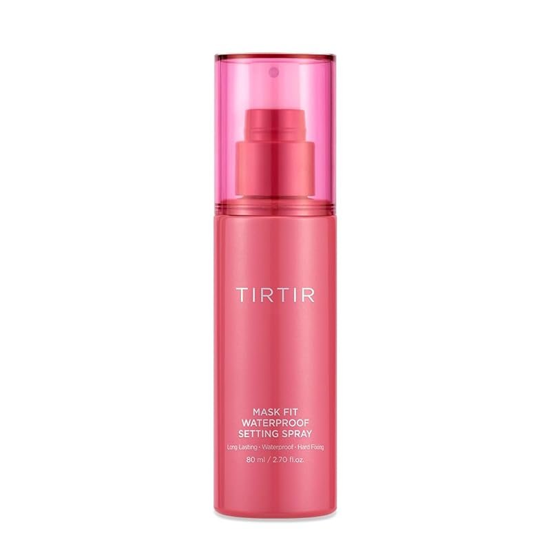 TIRTIR Korean Waterproof Setting Spray: Long-Lasting, Ethanol-Free, Semi-Matte F...
