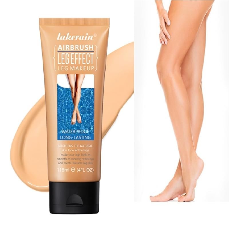 Waterproof Leg and Body Makeup Foundation for Scar, Tattoo, and Flaw Coverage