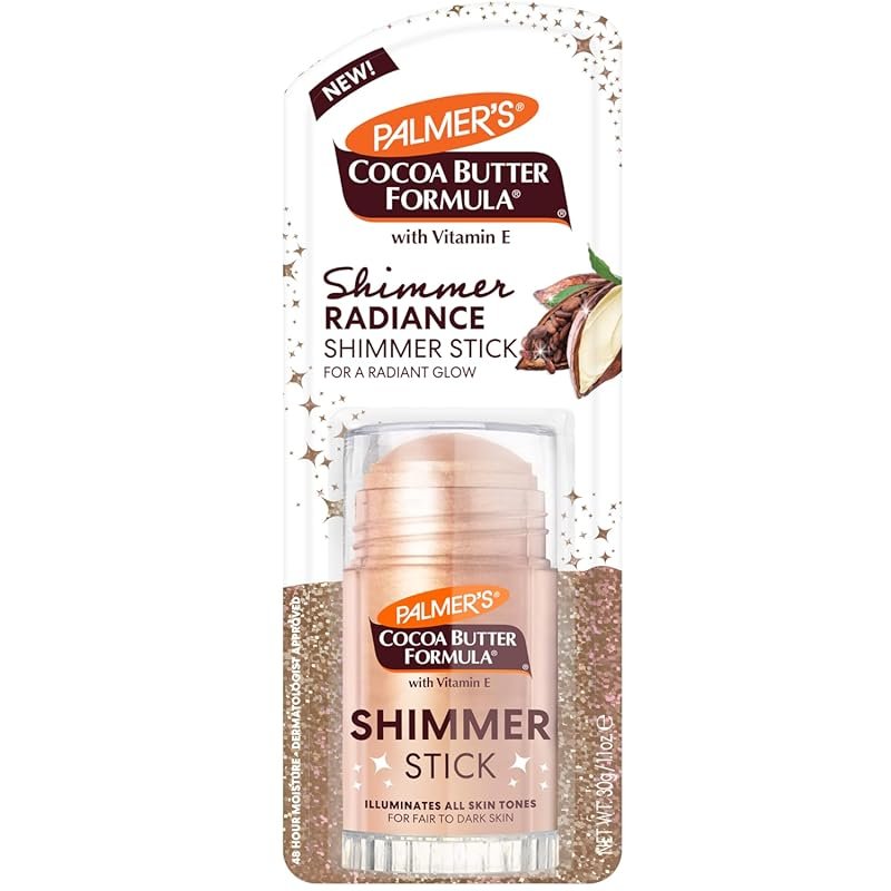 Palmer's Cocoa Butter Body Shimmer Stick with Vitamin E for Radiant Body Makeup
