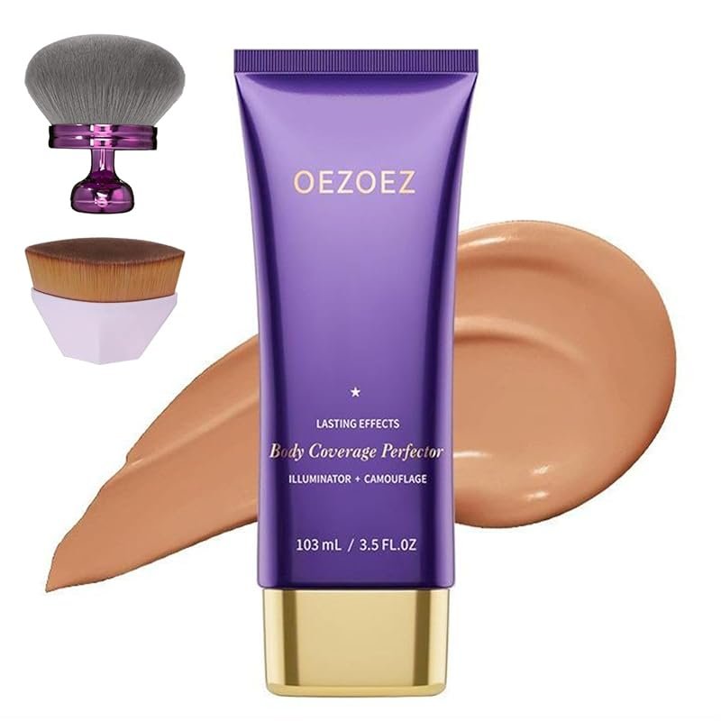 Waterproof Full Coverage Body Makeup for Stretch Marks, Tattoos and Scar Conceal...