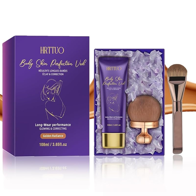 Waterproof Leg and Body Makeup for Skin Imperfections, Uneven Tone, with Natural...