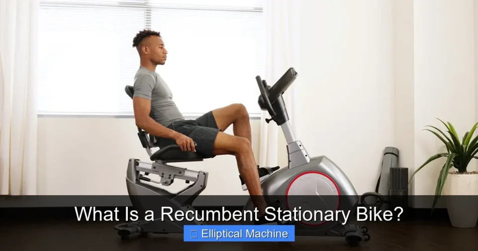 What Is a Recumbent Stationary Bike?