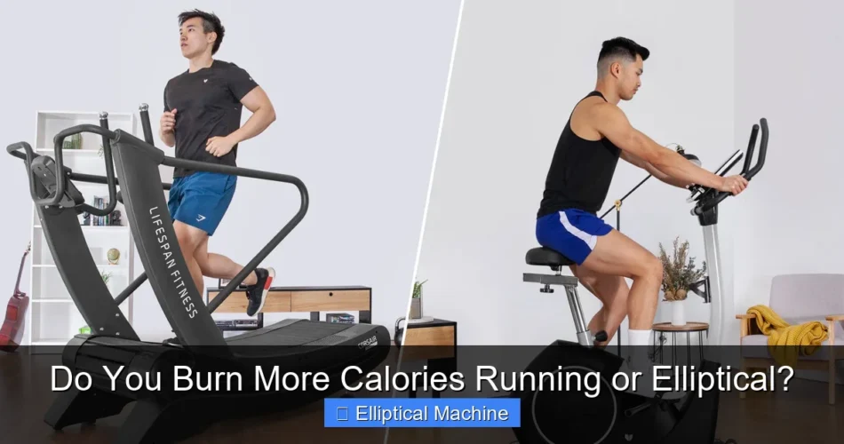 Do You Burn More Calories Running or Elliptical?