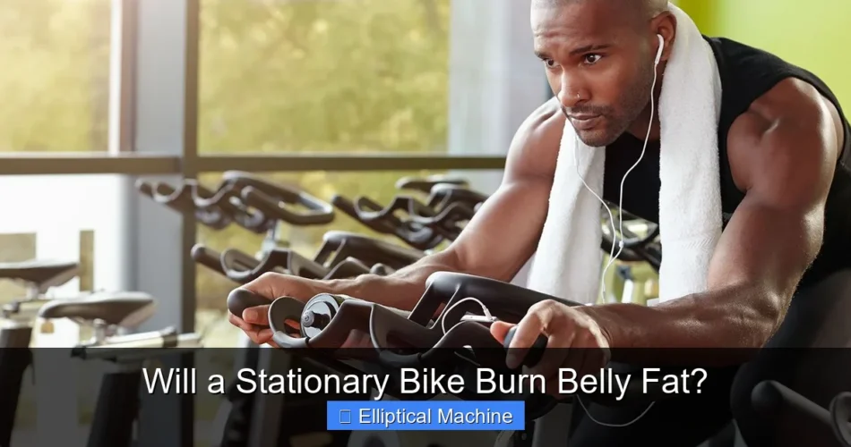 Will a Stationary Bike Burn Belly Fat?