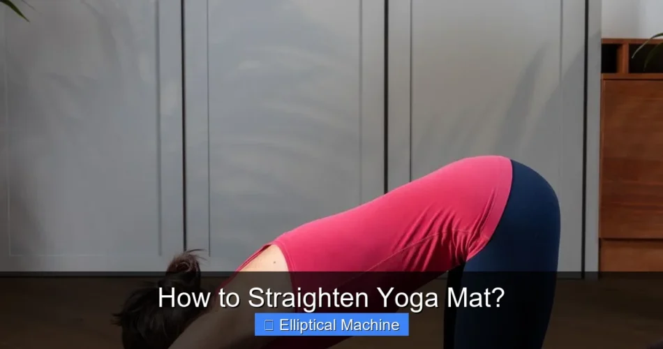 How to Straighten Yoga Mat?