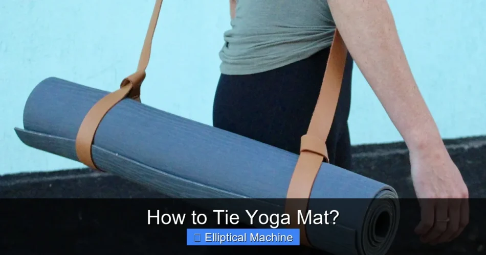 How to Tie Yoga Mat?
