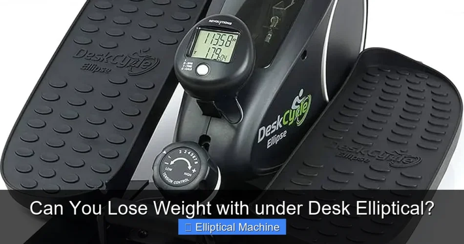 Can You Lose Weight with under Desk Elliptical?