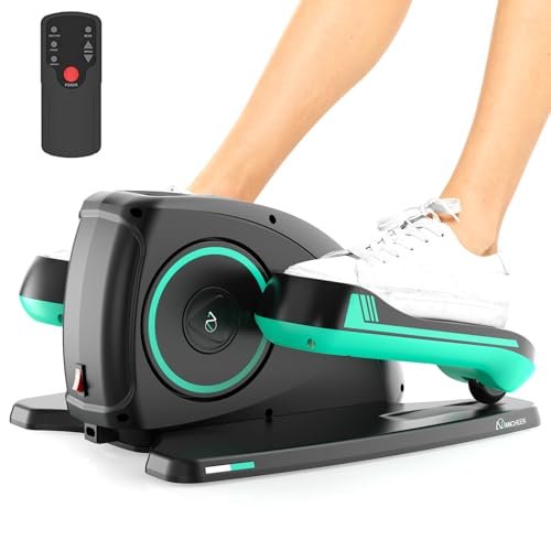 ANCHEER Under Desk Elliptical Machine - Quiet Seated...