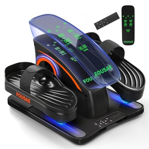 Under Desk Elliptical Machine, Upgraded 6 Adjustable...