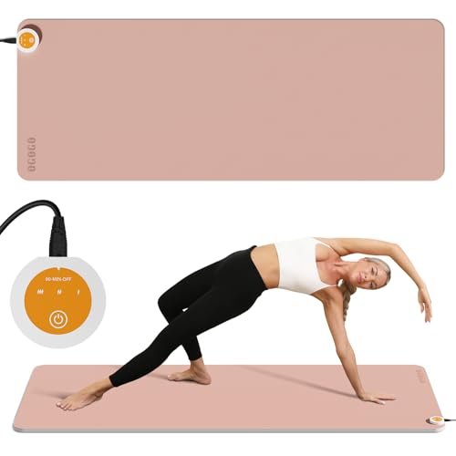 IDIDI Heating yoga mat, warm yoga pad, winter fitness...