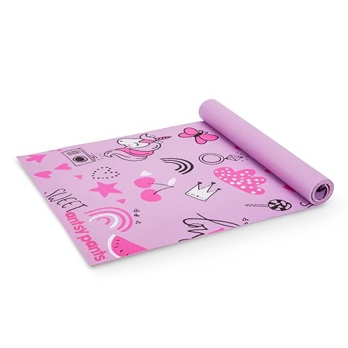 Antsy Pants Kids Yoga Mat - Yoga Non-Slip Sturdy.