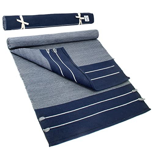 Y O Gayo Handmade Organic Yoga Mat Cotton Rug.