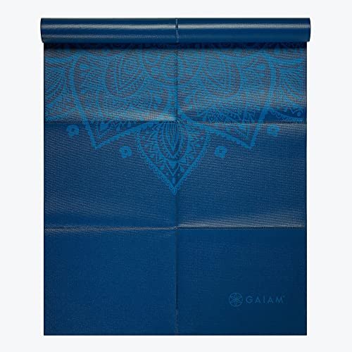 Gaiam Yoga Mat Folding Travel Fitness & Exercise Mat