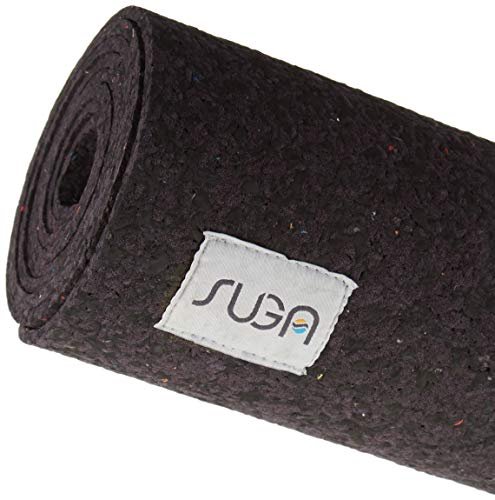 SUGA Premium 100% Recycled Yoga Mat - Textured Non-Slip.