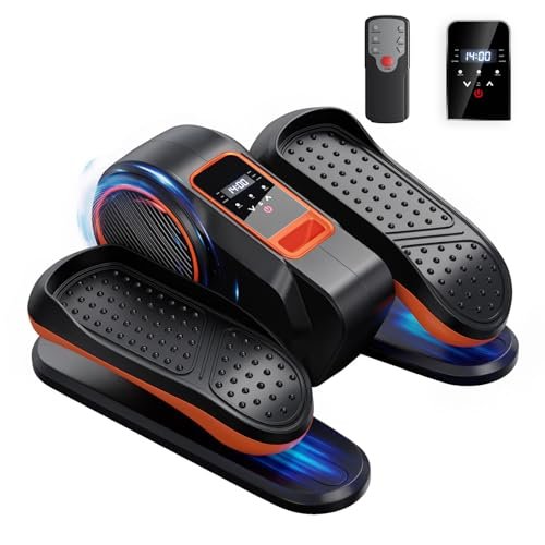 Under Desk Elliptical Machine for Home Workout, 12 Speeds,...