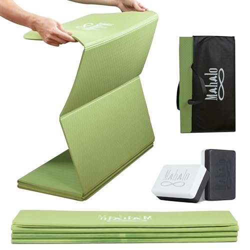 GIFT ITEM - Foldable Yoga Mat + Blocks and Carry
