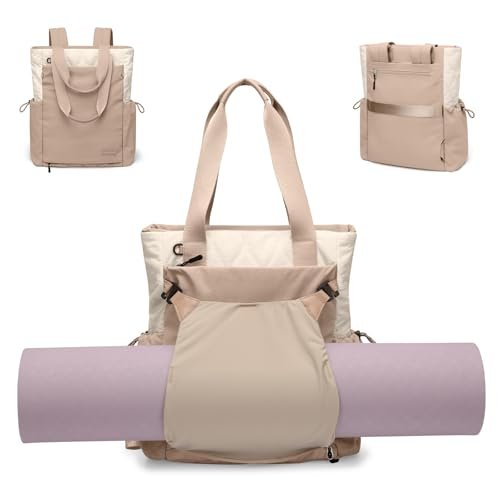 GOLF SUPAGS Convertible Laptop Backpack Yoga Sports Quilted...