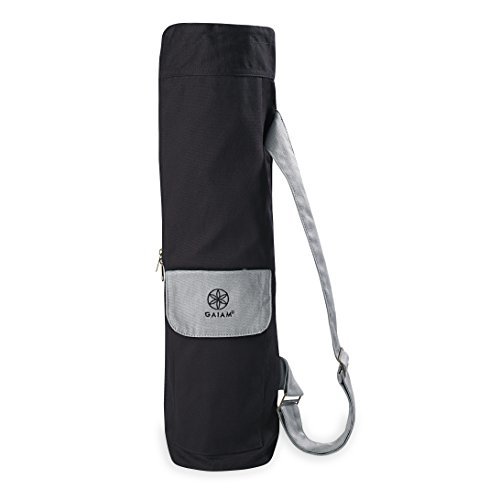 Gaiam Cargo Yoga Mat Bag, Full-Zipper Yoga with Pocket.