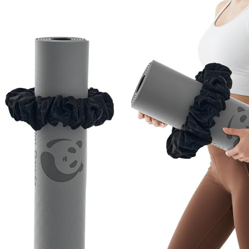 Slim Panda Yoga Mat Scrunchie, Secures Your Mat in Style.