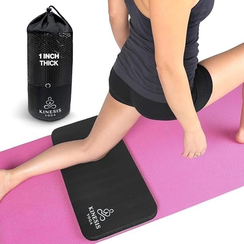Kinesis Yoga Knee Pad Cushion - Extra Thick for Pain-Free