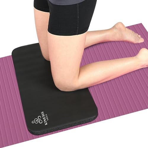 Kinesis Yoga Knee Pad Cushion - 0.6 Inch Thick, Pain-Free