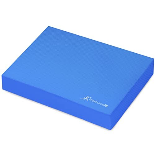 ProsourceFit Exercise Balance Pad – Non-Slip Cushioned Foam...