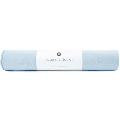 S&T INC. Yoga Mat Towel, Quick Dry, Soft Absorbent...