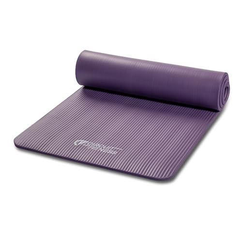 Circuit Fitness by Marcy 1/2-inch (12mm) Extra Thick Yoga...